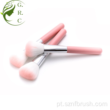 Pó de blush cosmético personalizado profissional compõe pincéis